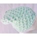Lt. Green Crocheted Hat/Beanie Handmade Pizazz Creations17" Around9 3/4" Long  eb-31814629